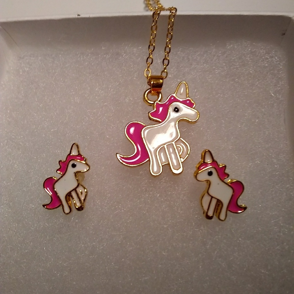 Unicorn Jewelry Set for kids